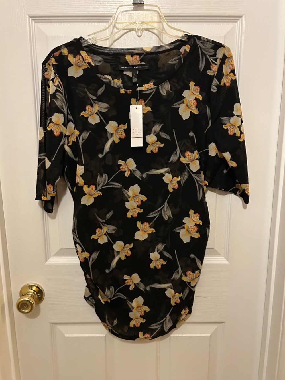 White house black market top  size l